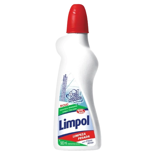 Limpador Limpeza Pesada Limpol Frasco 500ml