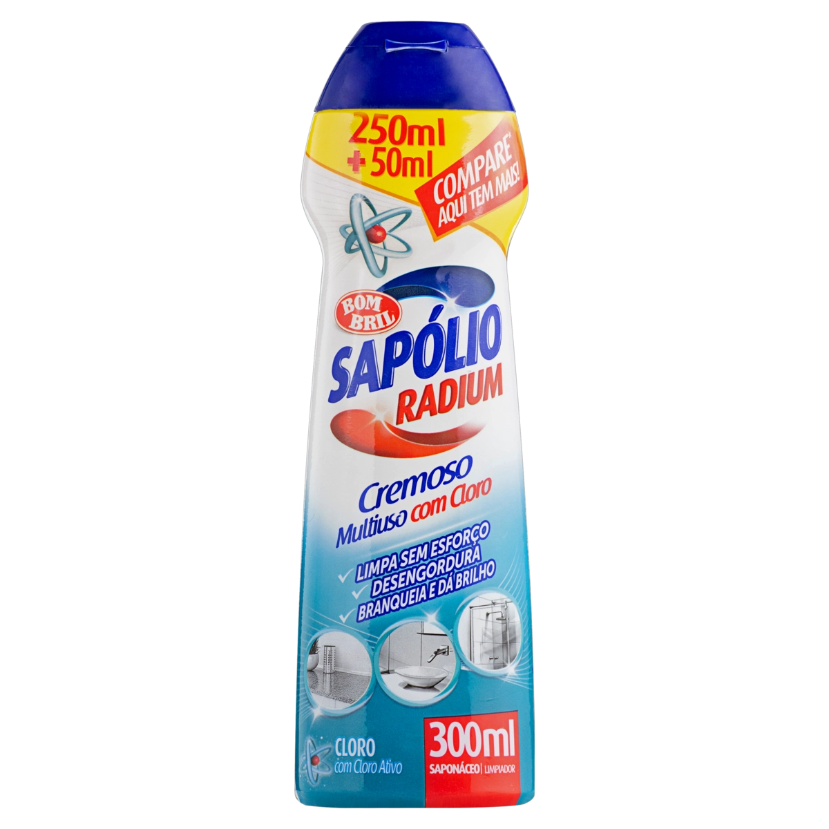 Saponáceo Cremoso Sapólio Radium Squeeze 250ml