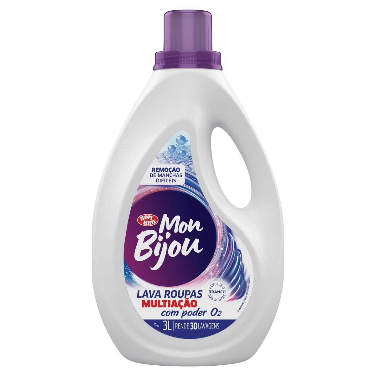 Lava Roupas Líquido Mon Bijou Multiação Galão 3l