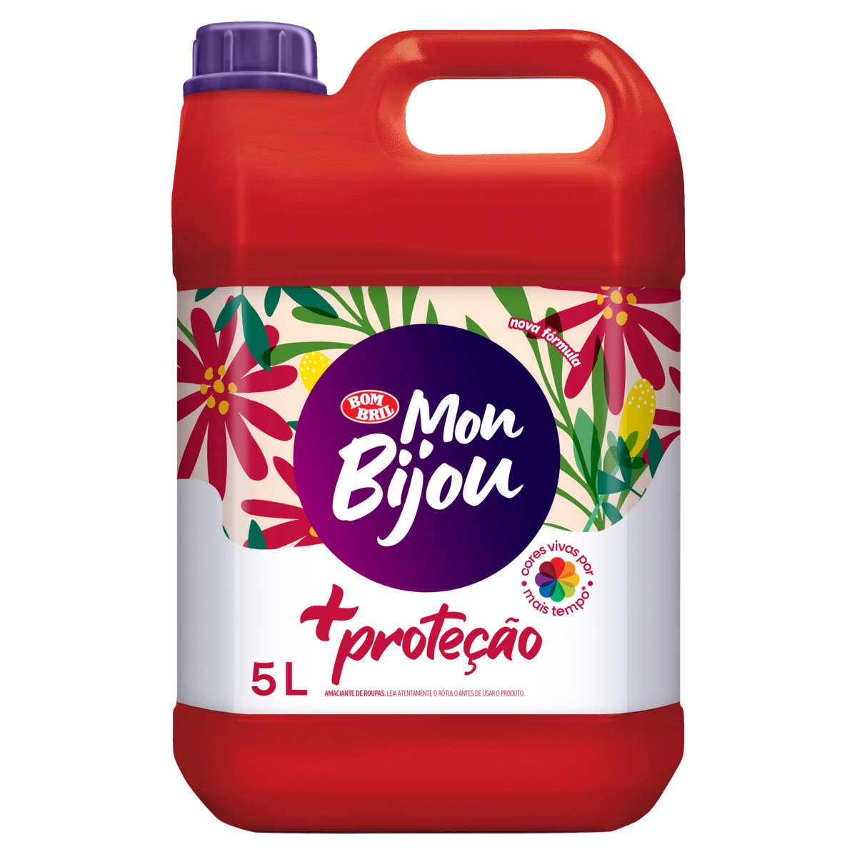 Amaciante De Roupa Proteção Mon Bijou Galão 5l
