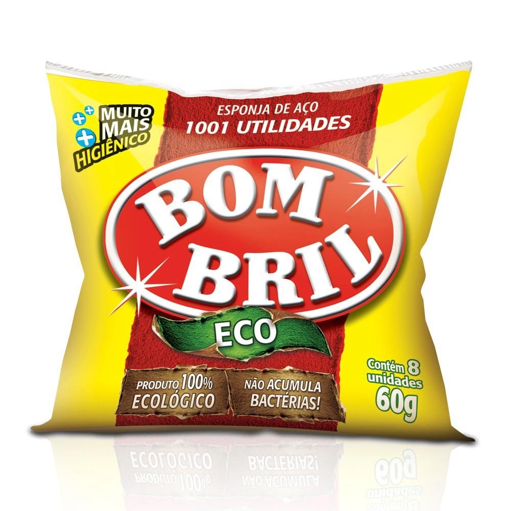 Lan De Aco Bombril Pc 8 Un