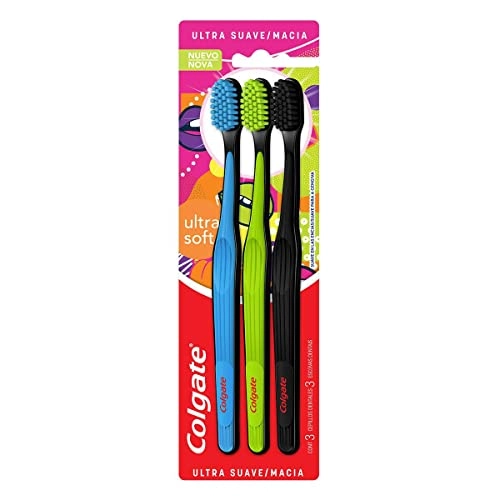Escova Dental Ultramacia Colgate Ultra Soft 3 Unidades
