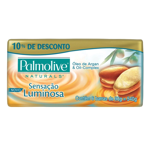 Palmolive Sensação Luminosa 90 Gramas 6 Unidades