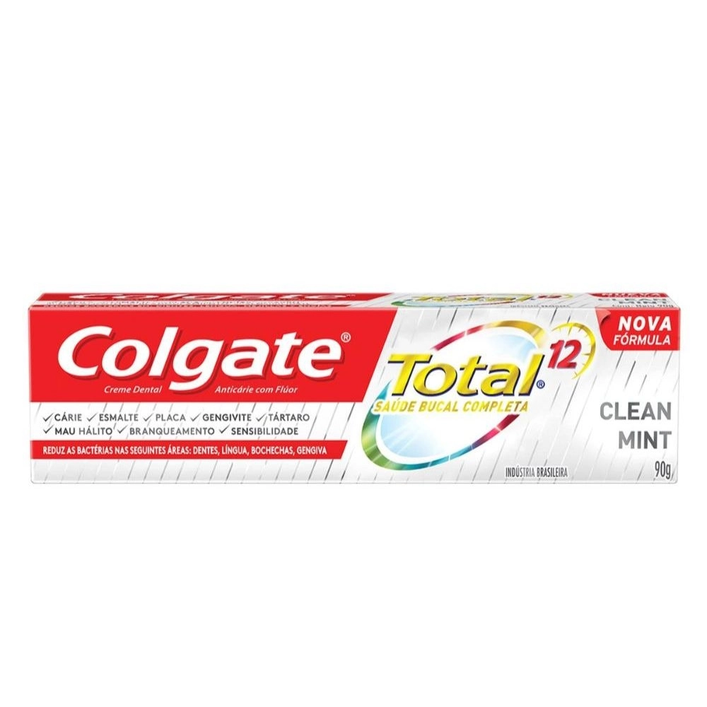 Creme Dental Colgate Total 12 Clean Mint