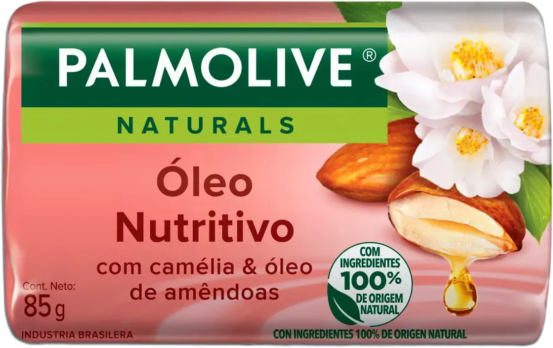 Sabonete Barra óleo Nutritivo Palmolive Naturals Envoltório 85g