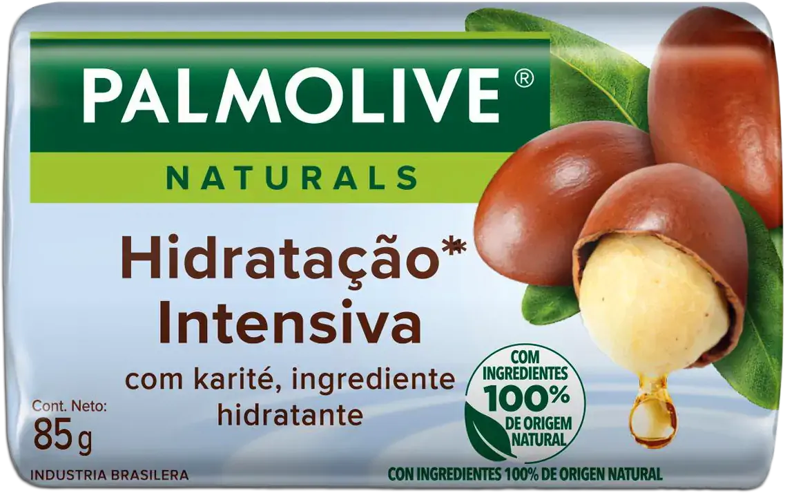 Sabonete Barra Nutrição Intensiva Palmolive Naturals Envoltório 85g