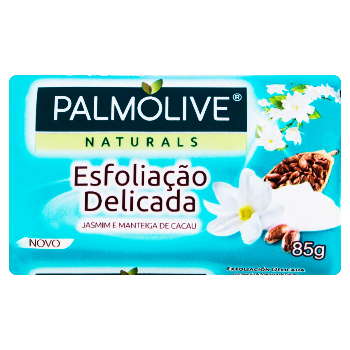 Sabonete Barra Esfoliação Delicada Palmolive Naturals Envoltório 85g