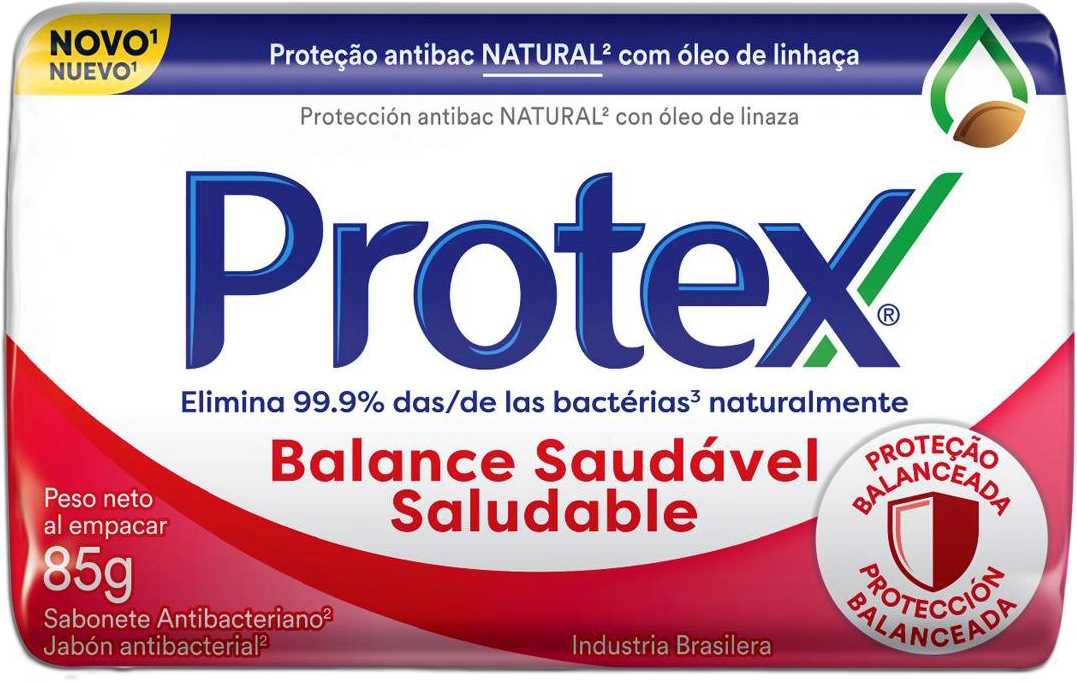 Sabonete Barra Antibacteriano Protex Balance Saudável Envoltório 85g