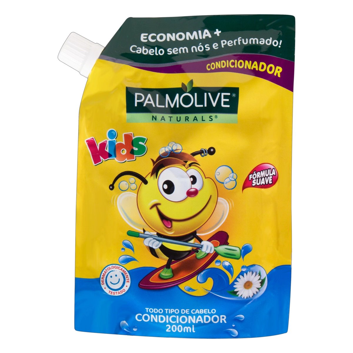 Condicionador Camomila Palmolive Naturals Kids Sachê 200ml Refil