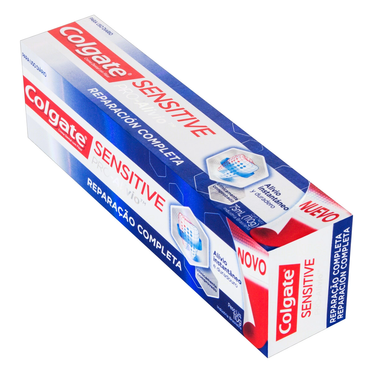Creme Dental Colgate Sensitive Pro Alívio Reparação Completa Caixa 110g
