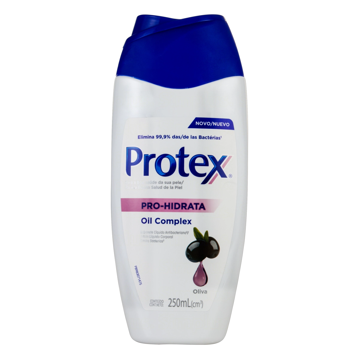 Sabonete Líquido Antibacteriano Oliva Protex Pro Hidrata Frasco 250ml