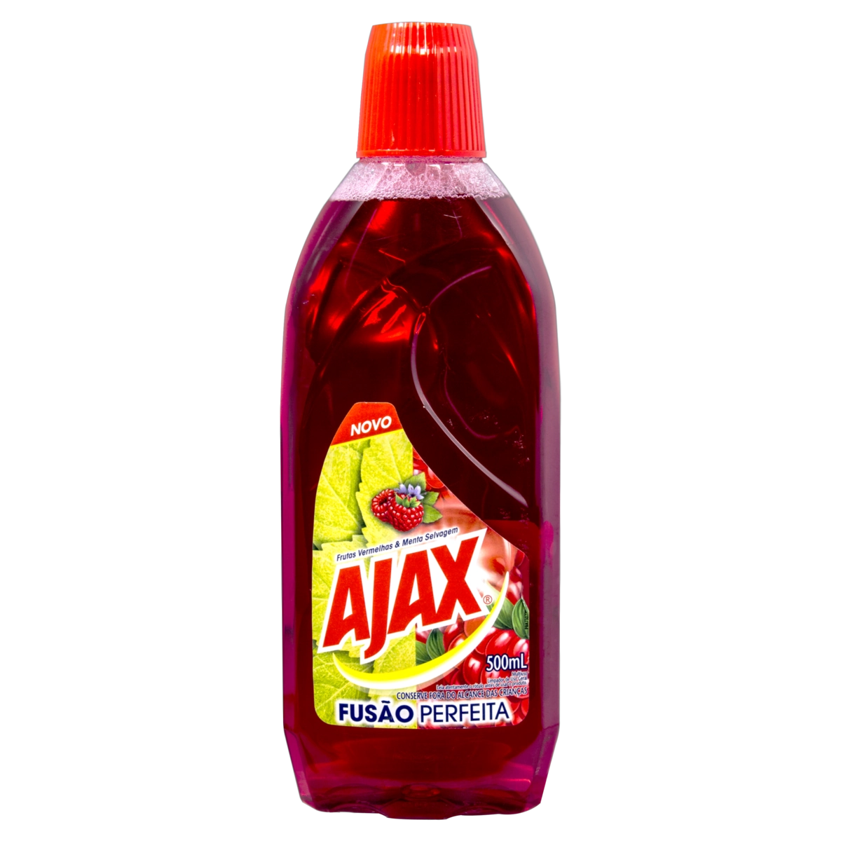 Limpador Multiuso Frutas Vermelhas Menta Selvagem Ajax Fusão Perfeita Frasco 500ml