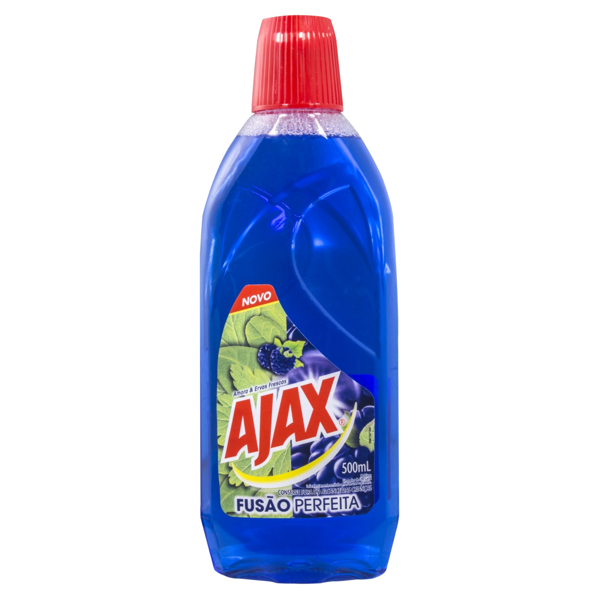Limpador Multiuso Amora Ervas Frescas Ajax Fusão Perfeita Frasco 500ml
