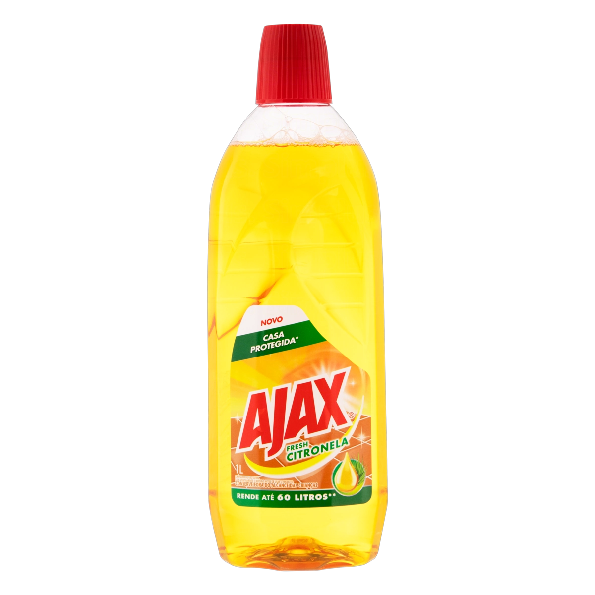 Limpador Uso Geral Fresh Citronela Ajax Frasco 1l