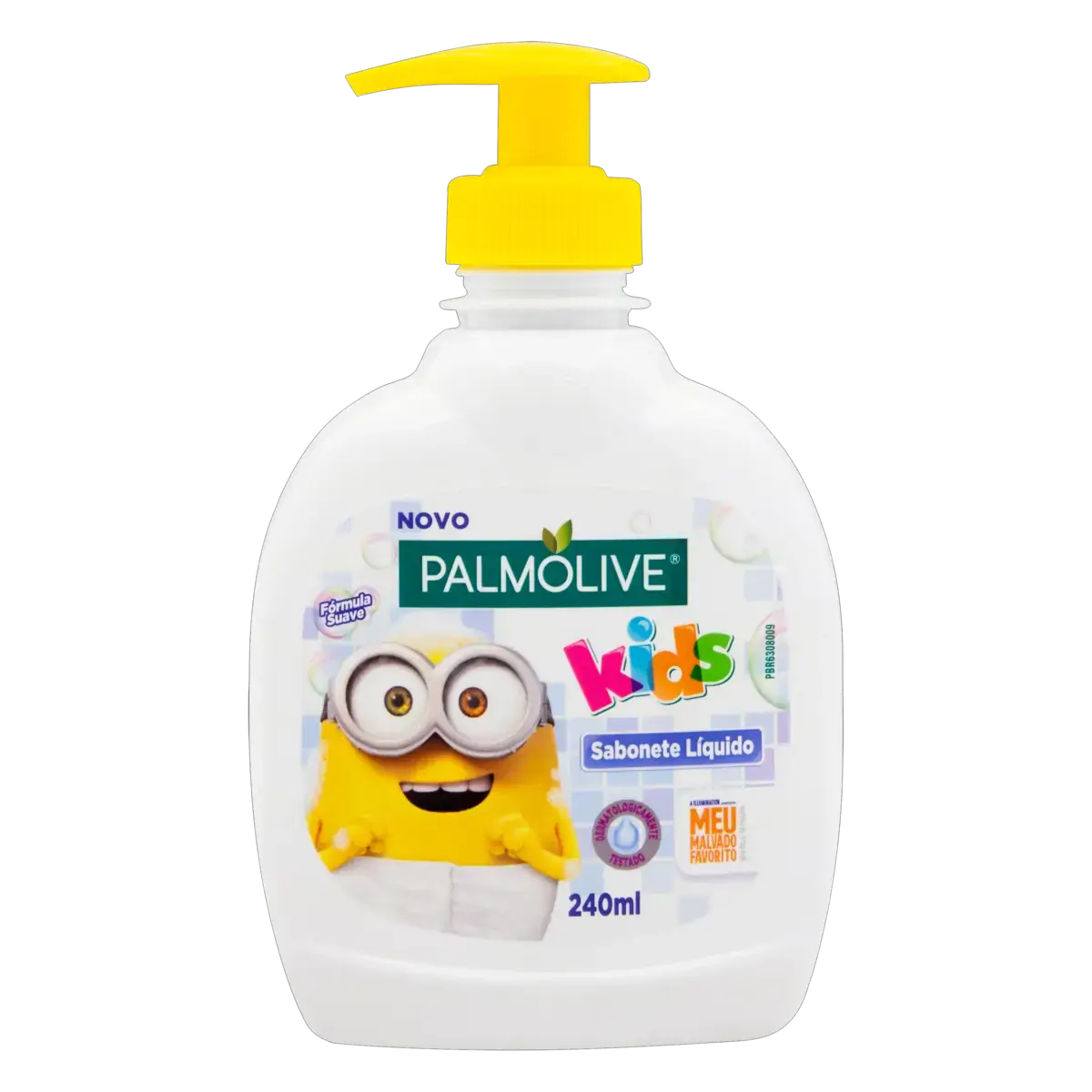 Sabonete Líquido Mix De Banana Tropical Meu Malvado Favorito Palmolive Kids Frasco 240ml