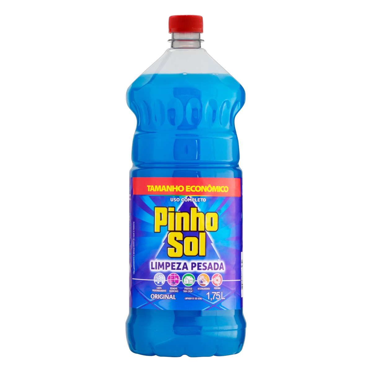 Limpador Limpeza Pesada Original Pinho Sol Frasco 1,75l Embalagem Econômica