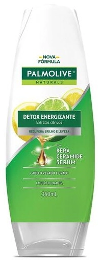 Condicionador Palmolive Naturals Detox Energizante Frasco 350ml