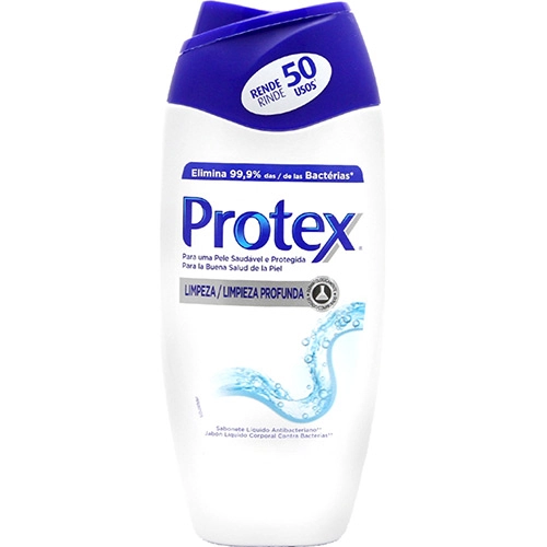 Sabonete Líquido Antibacteriano Protex Limpeza Profunda Frasco 250ml