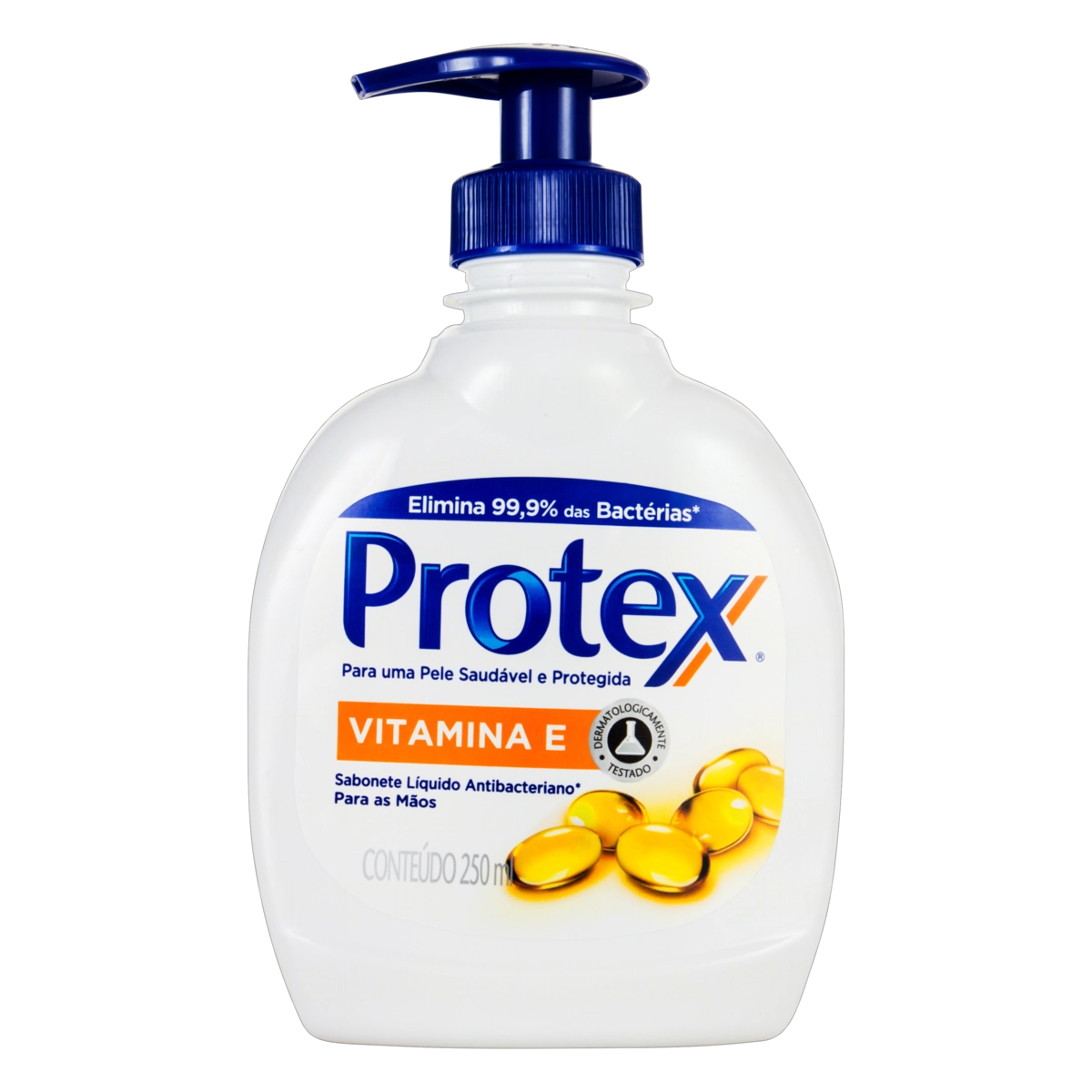 Sabonete Líquido Antibacteriano Para As Mãos Protex Vitamina E Frasco 250ml