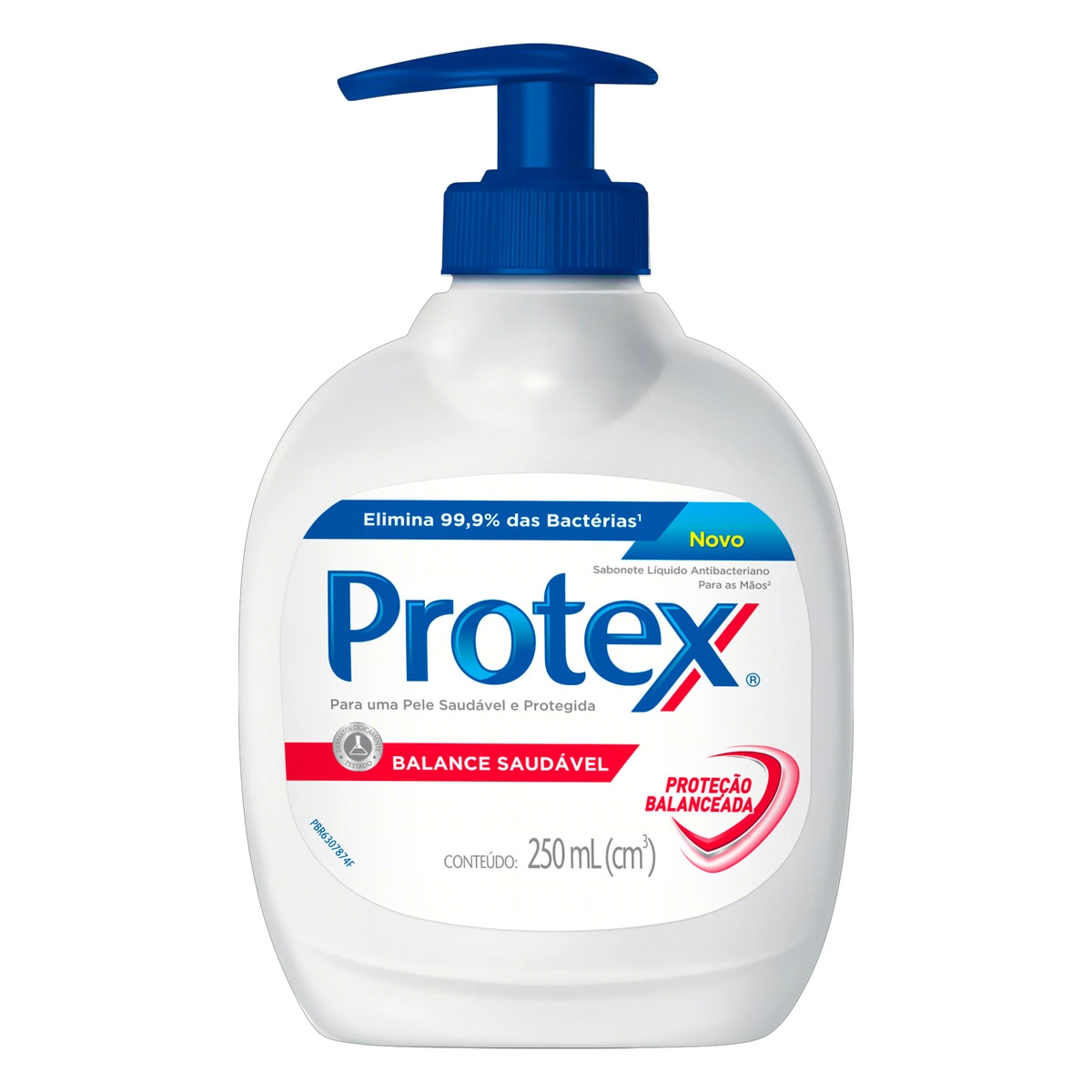 Sabonete Líquido Antibacteriano Para As Mãos Protex Balance Saudável Frasco 250ml