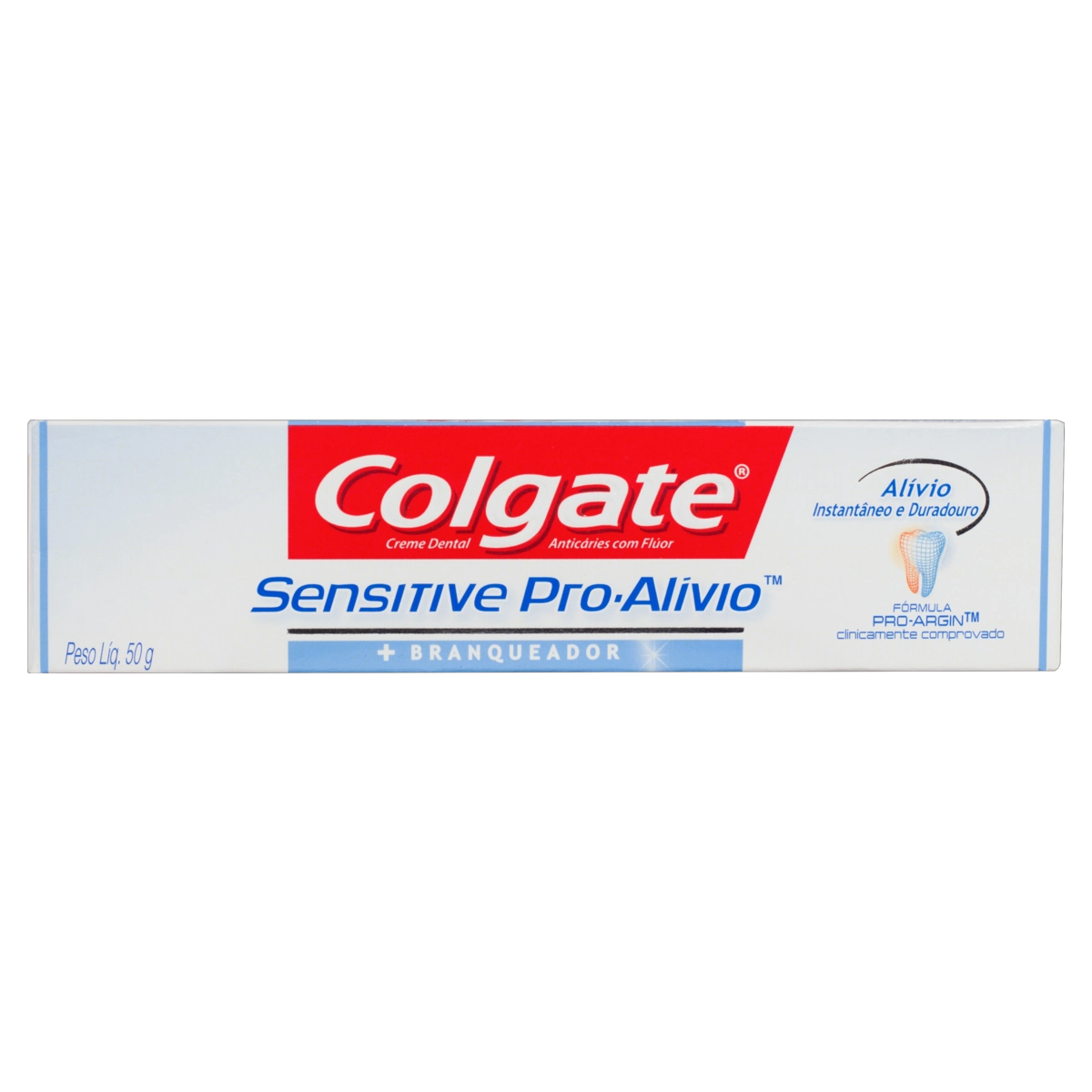 Creme Dental Branqueador Colgate Sensitive Pro Alívio Caixa 50g