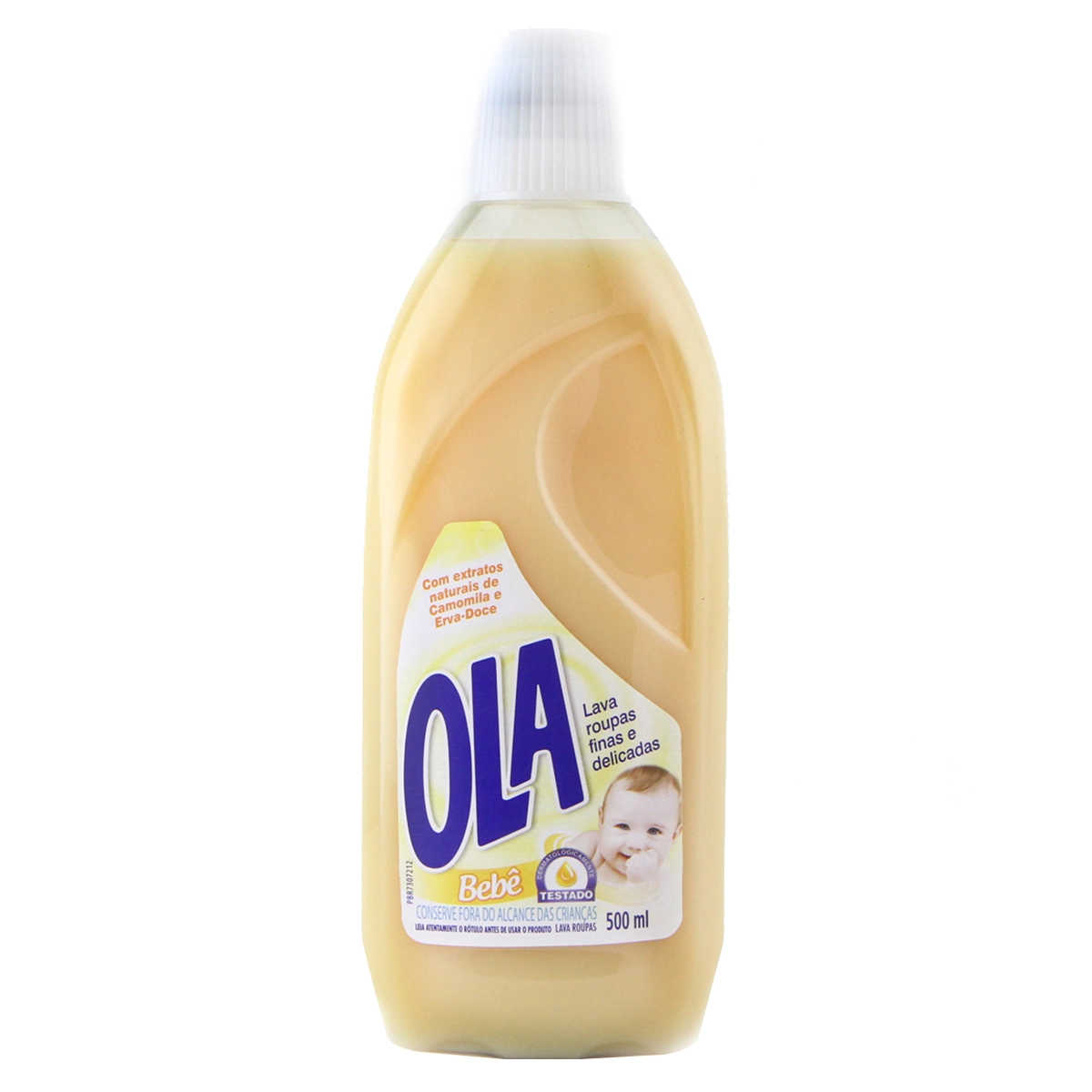 Lava Roupas Líquido Ola Bebê Frasco 500ml