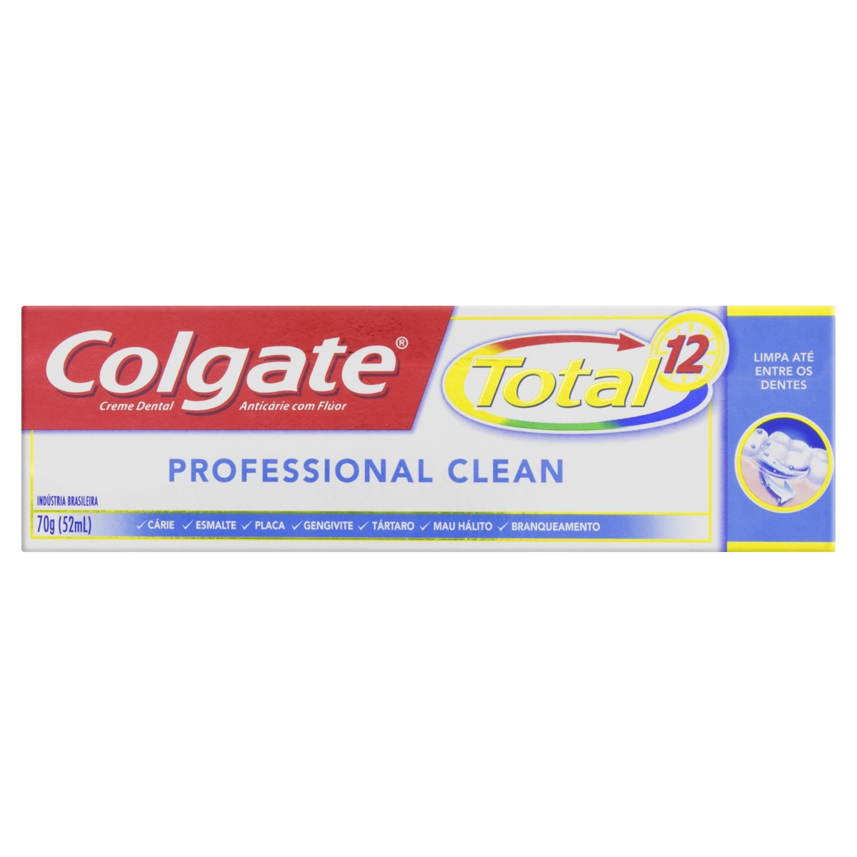 Creme Dental Colgate Total 12 Professional Clean Caixa 70g