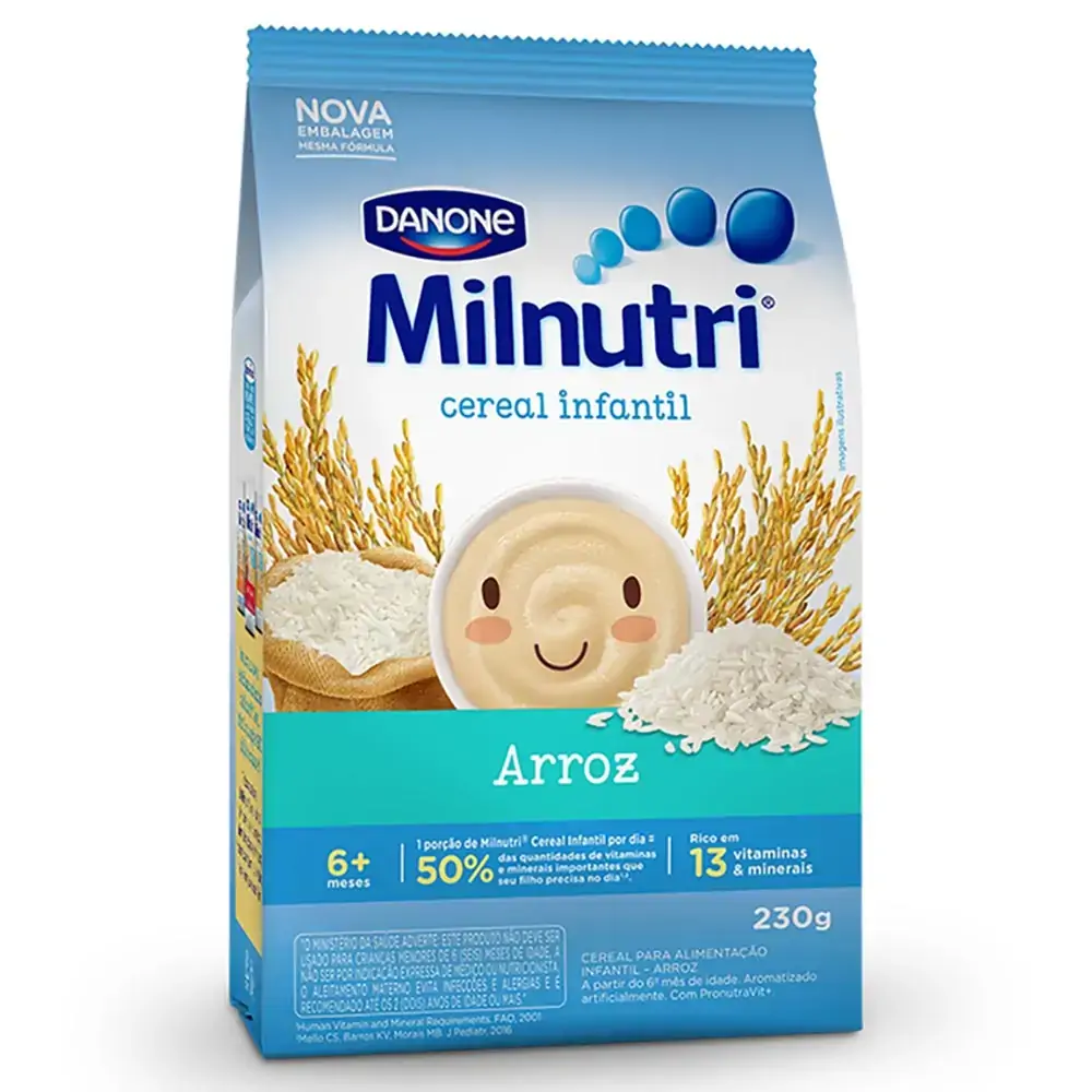 Cereal Infantil Milnutri 230 Gr Arroz