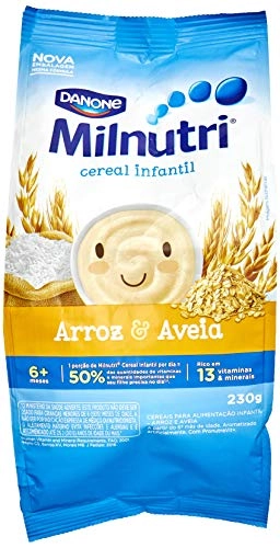Cereal Infantil Milnutri 230 Gr Arroz E Aveia