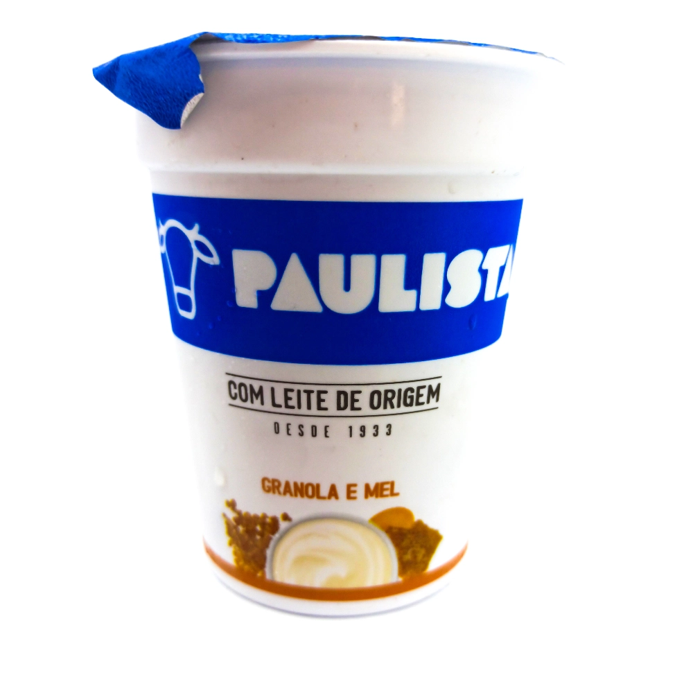 Bebida Láctea Fermentada Granola E Mel Paulista Pote 170g