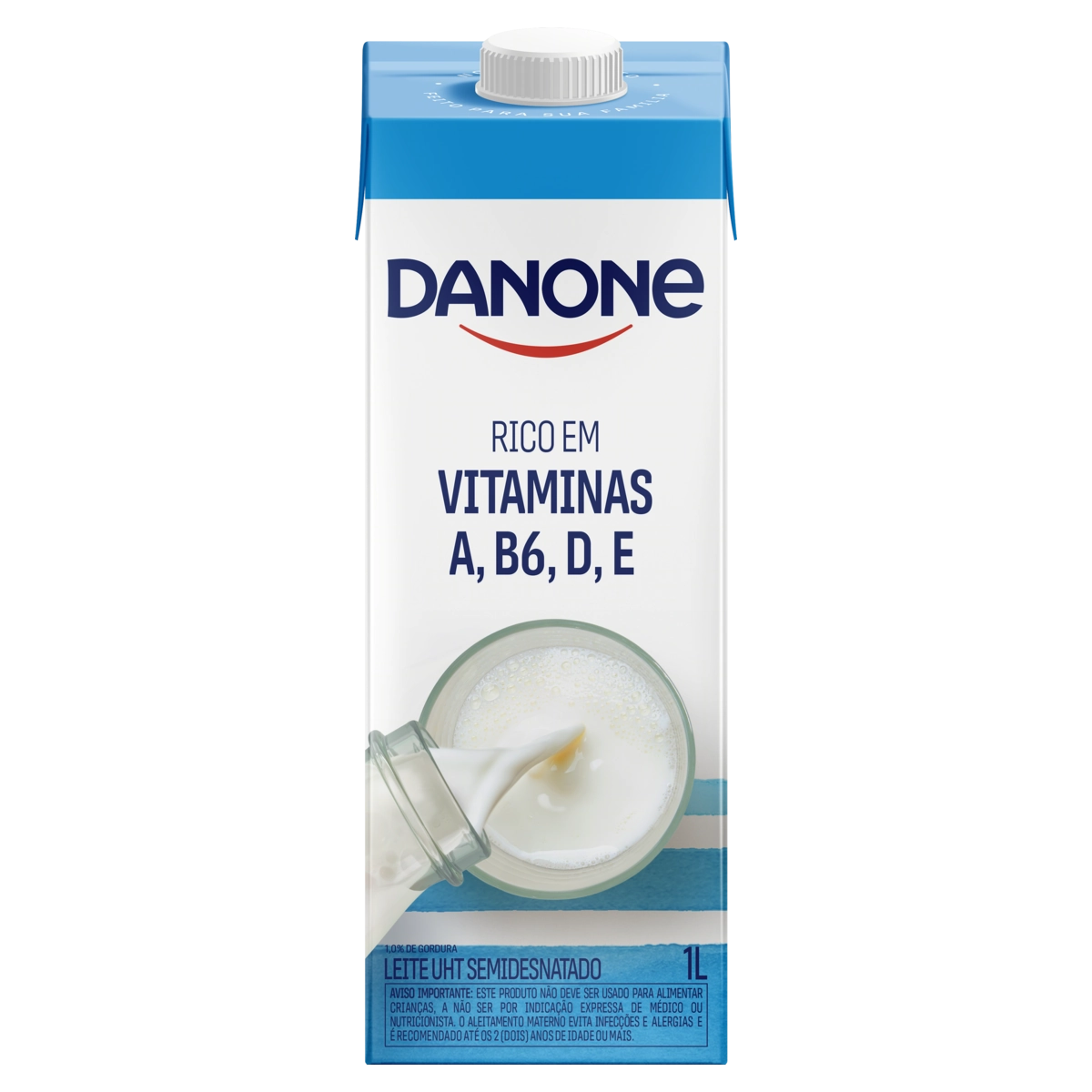 Leite L V Danone 1lt Integral