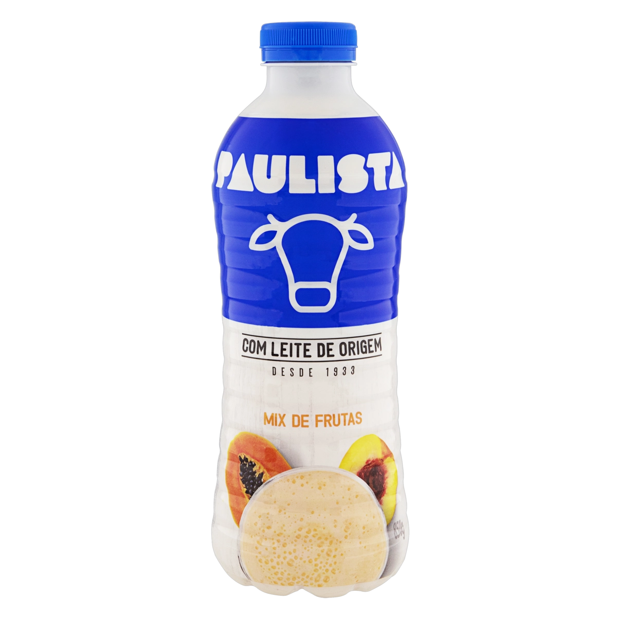 Bebida Láctea Fermentada Mix De Frutas Paulista Garrafa 850g