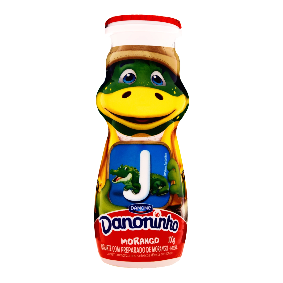 Iogurte Morango Disney Danoninho Frasco 100g