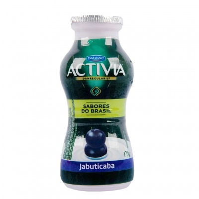 Leite Fermentado Parcialmente Desnatado Jabuticaba Activia Frasco 170g