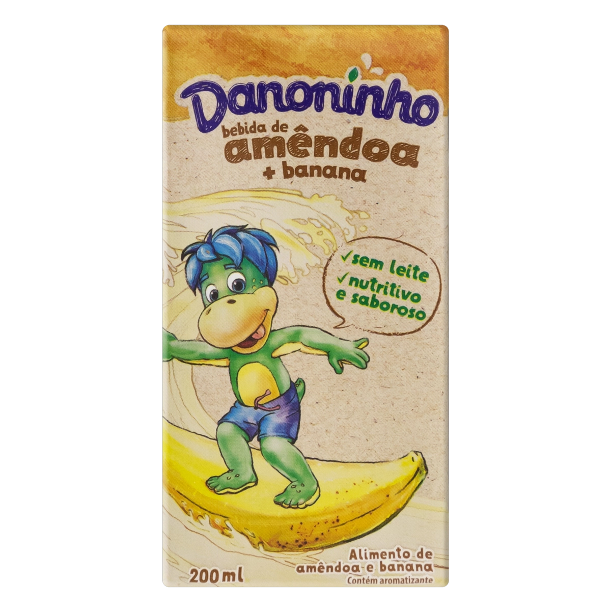 Bebida à Base De Amêndoa E Banana Danoninho Caixa 200ml