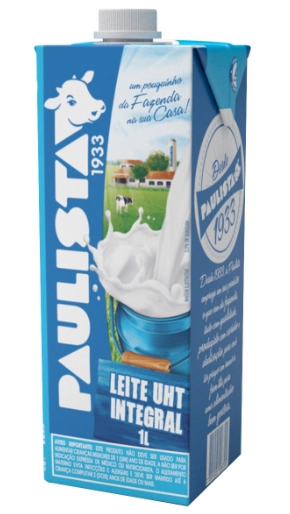 Leite Uht Paulista Origem 1l