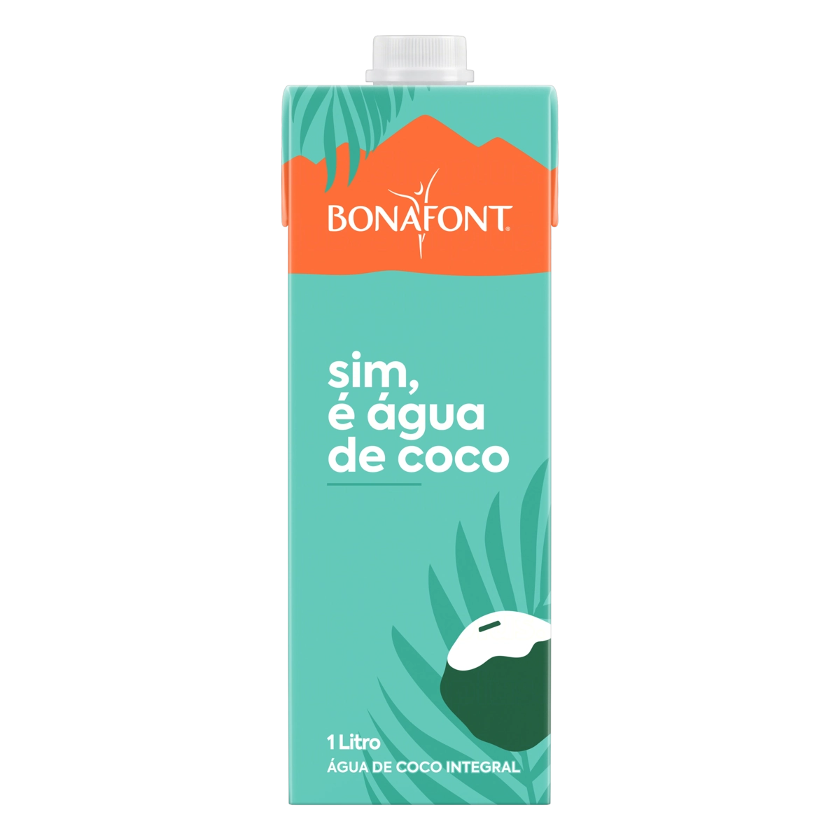 água De Coco Integral Bonafont Caixa 1l