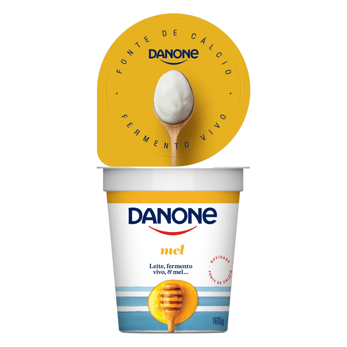 Iogurte Integral Mel Danone Copo 160g