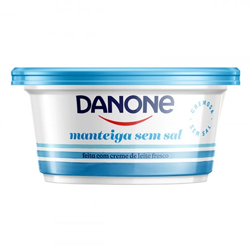 Manteiga Extra Sem Sal Danone Pote 200g