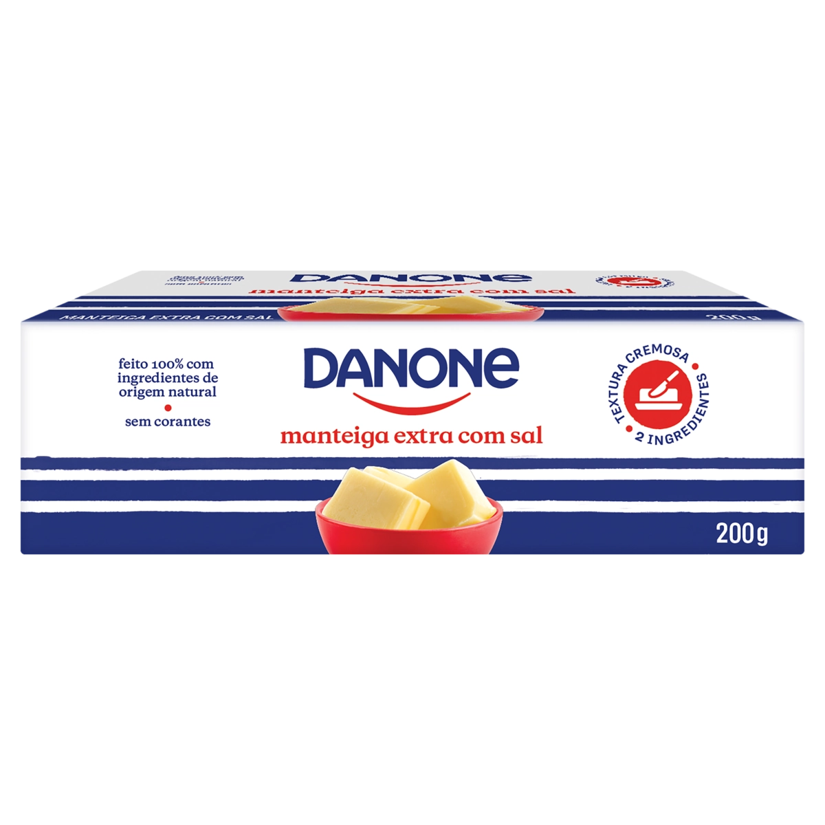 Manteiga Extra Com Sal Danone 200g