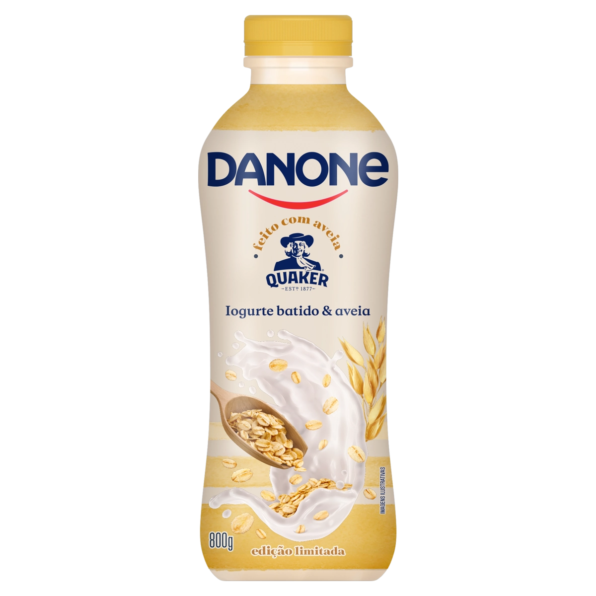 Iogurte Batido Aveia Danone Garrafa 800g