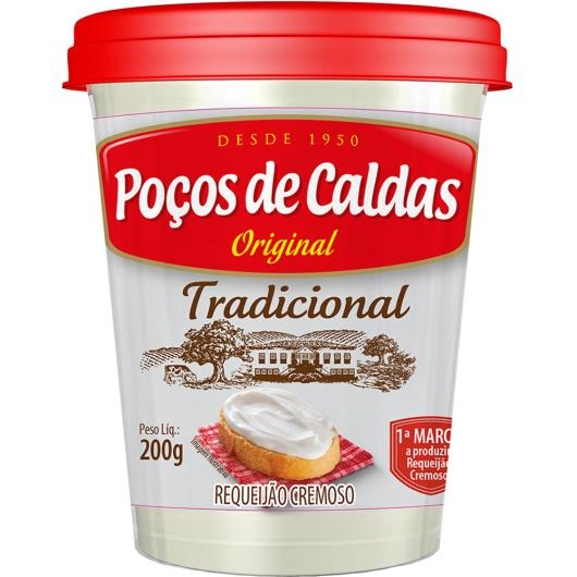 Poços De Caldas Cremoso Original Copo