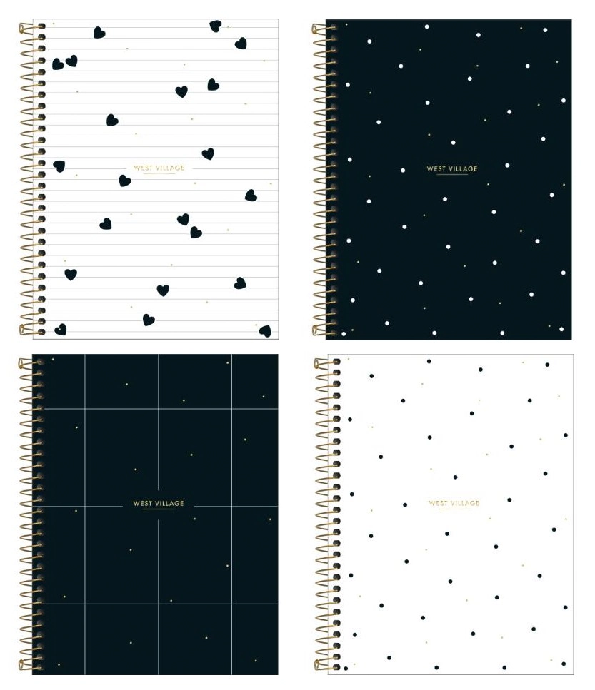 Caderno Tilibra 10x1 West Village 160fls