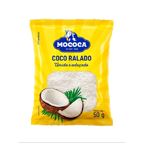 Coco Ralado Mococa Umido Adocado 50g