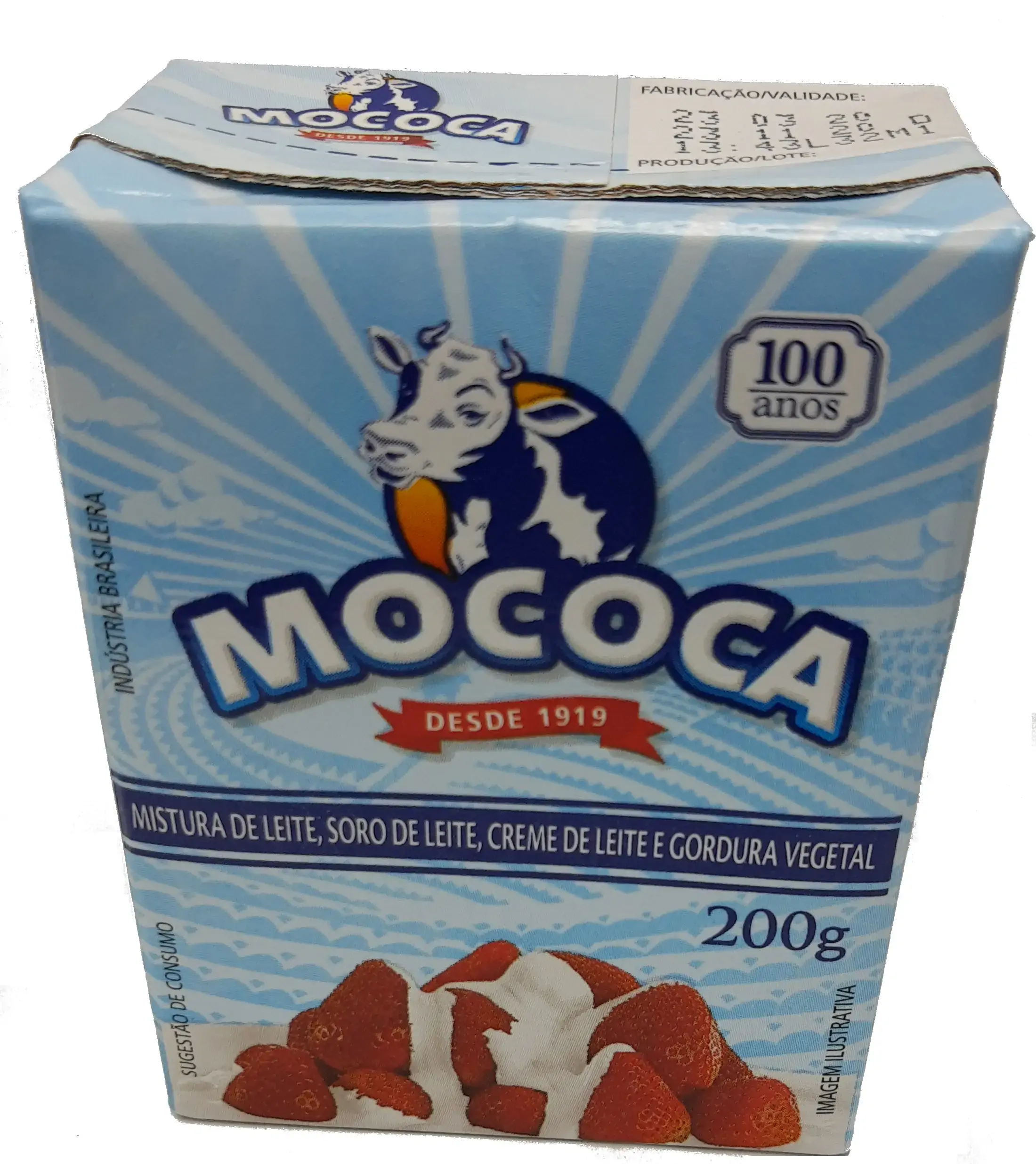 Creme De Leite 200g Mococa Mist Lact