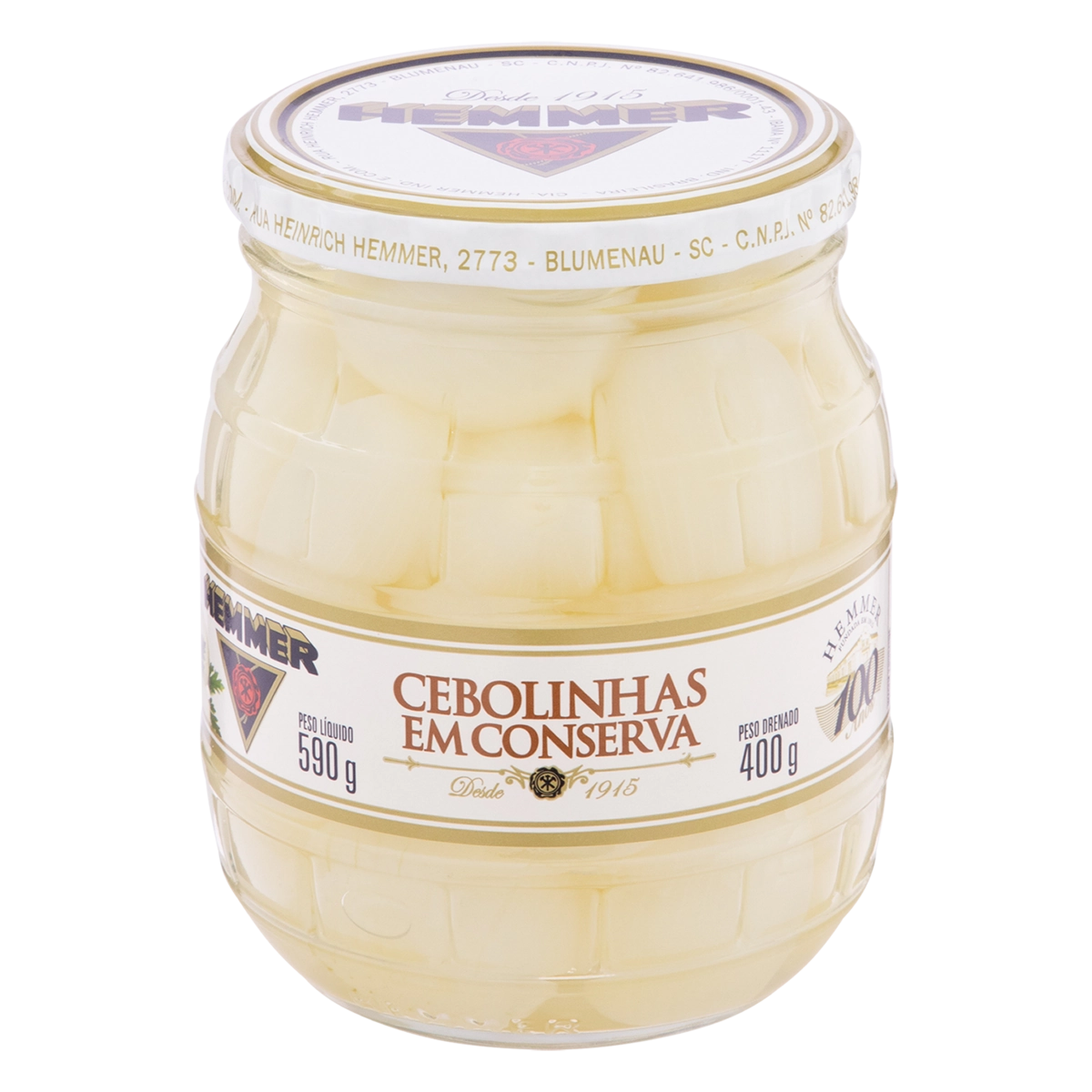 Cebolinha Em Conserva Hemmer Vidro 400g