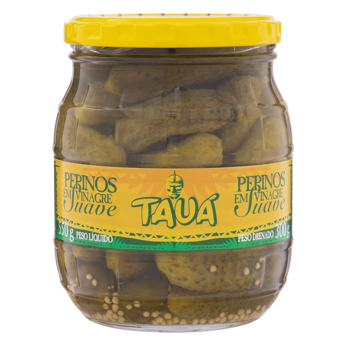 Pepino Em Conserva Suave Tauá Vidro 300g