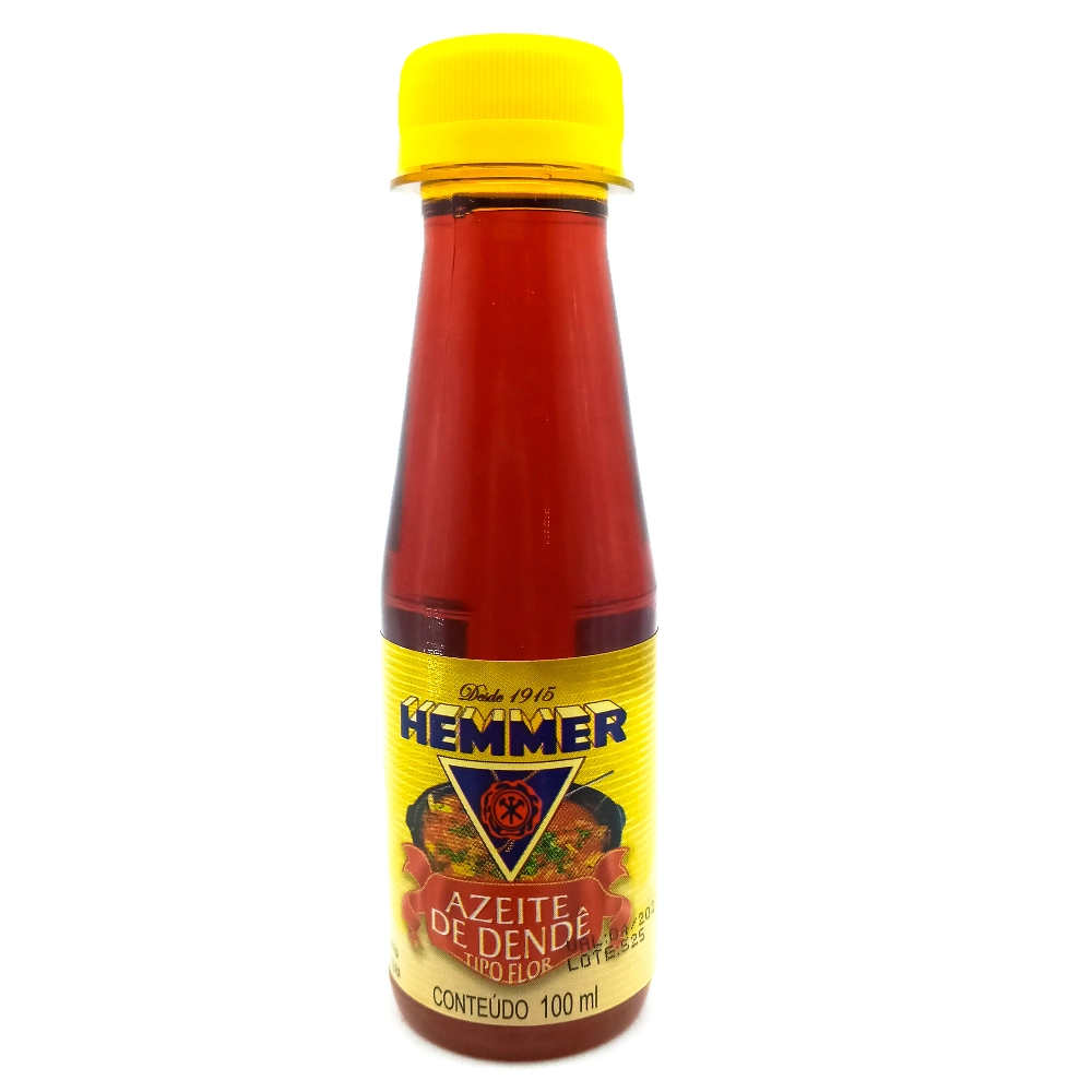 Azeite De Dendê Flor Hemmer Frasco 100ml