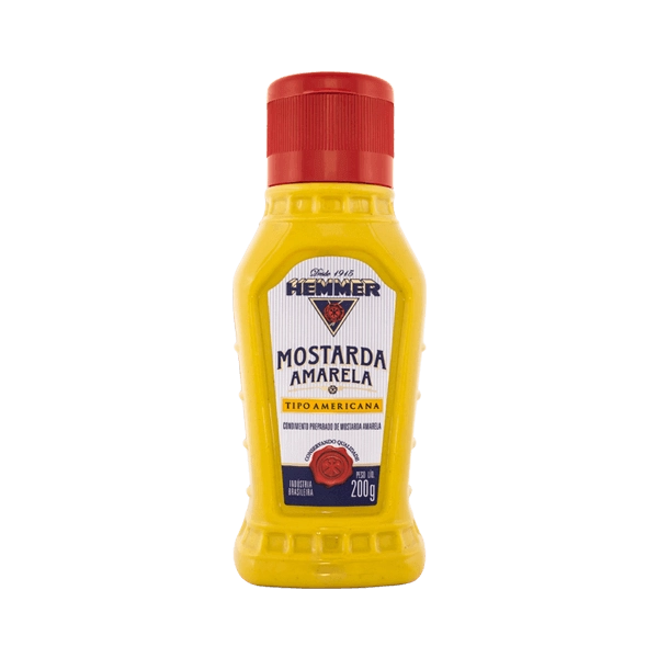 Mostarda Amarela Americana Hemmer Squeeze 200g