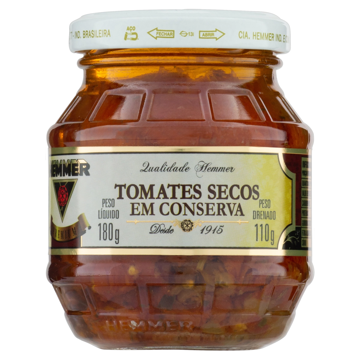 Tomate Seco Em Conserva Hemmer Vidro 110g